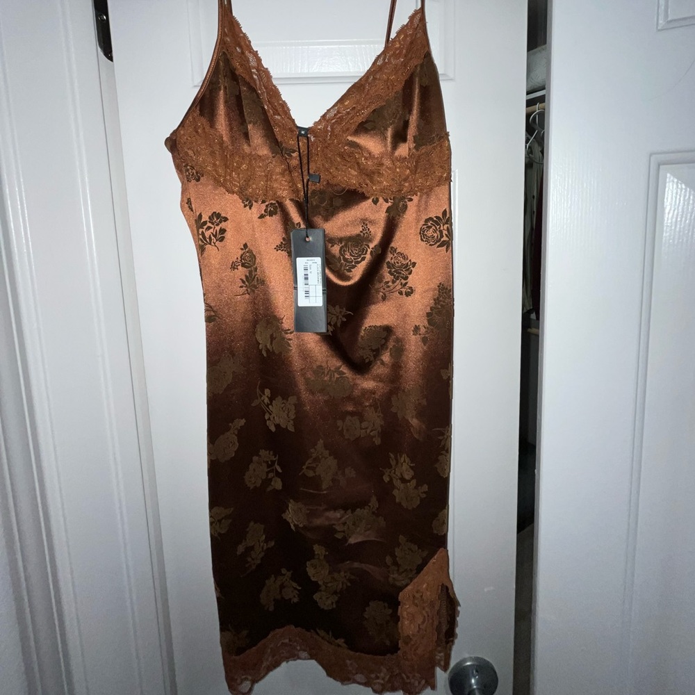 Motel Rocks Satin Slip Dress